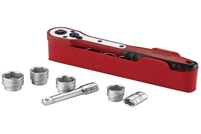 Teng M1413N1 4-13 mm 1/4-Inch Square Drive Basic Socket Set (13-Piece)