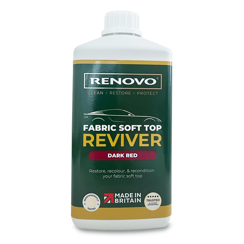 Renovo RHRRED1137 International Soft Top Reviver, Dark Red, 1 Litre