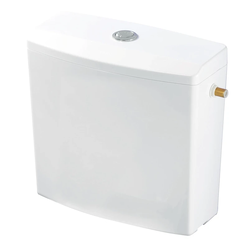 Wirquin 50717359 Réservoir Reviso économie D'eau bas, Blanc Low Water Saving Tank, White