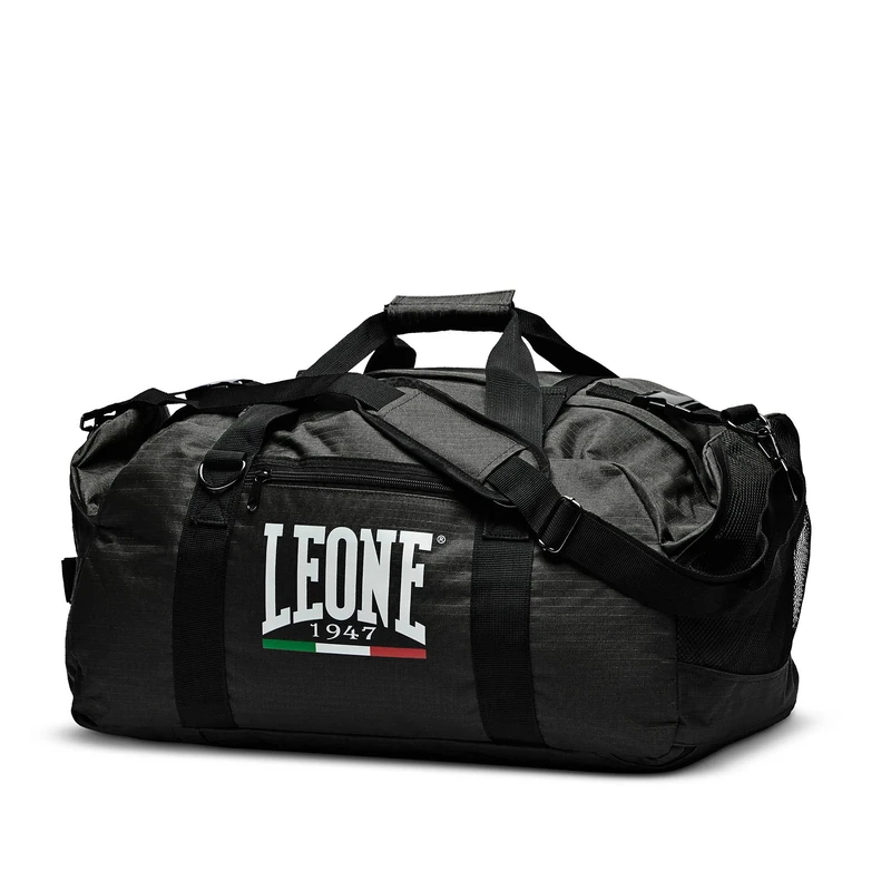 LEONE 1947, Backpack Bag, Unisex Adult, Black, Taglia Unica, AC908