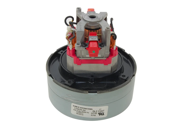Numatic vacuum cleaner motor. Part number 205403 for HENRY - HVR200-2 , HETTY - HET200A , HET200-22 , NUVAC - VNR200-2 , HVR200-22 , HVR200M22 , HVX20022 , HVR200T2 , HVR200TM2 cleaners