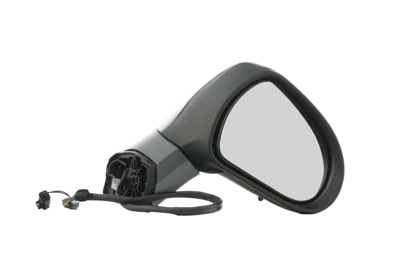 Alkar 6132308 Outside Complete Electric Heated Primed Convex Mirror with Temperature Sensor/Blinker