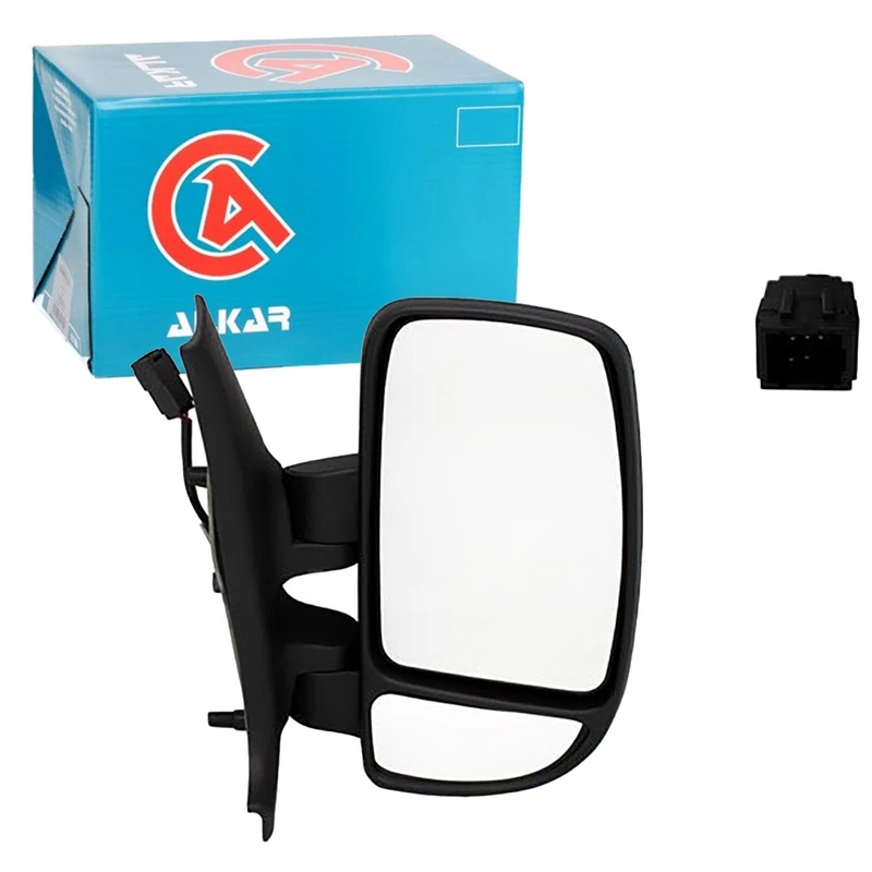 Alkar 9226905 Outside Short Arm Complete Electric Heated Dead Angle Convex Mirror 12 V