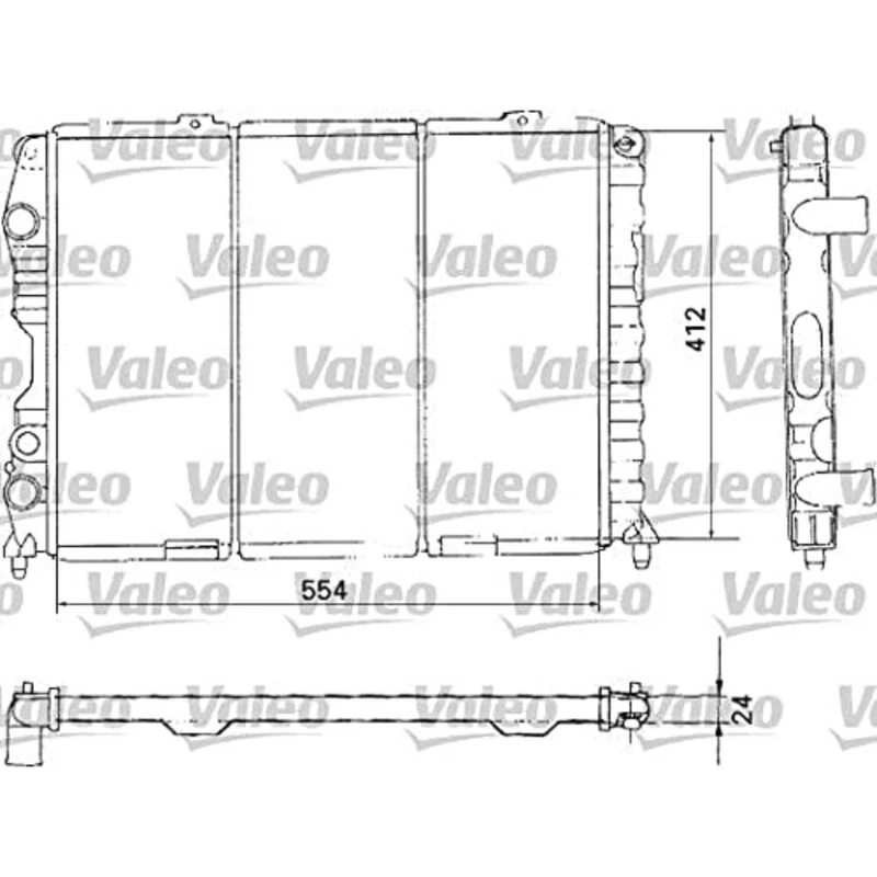 Valeo Service 731283 Radiator