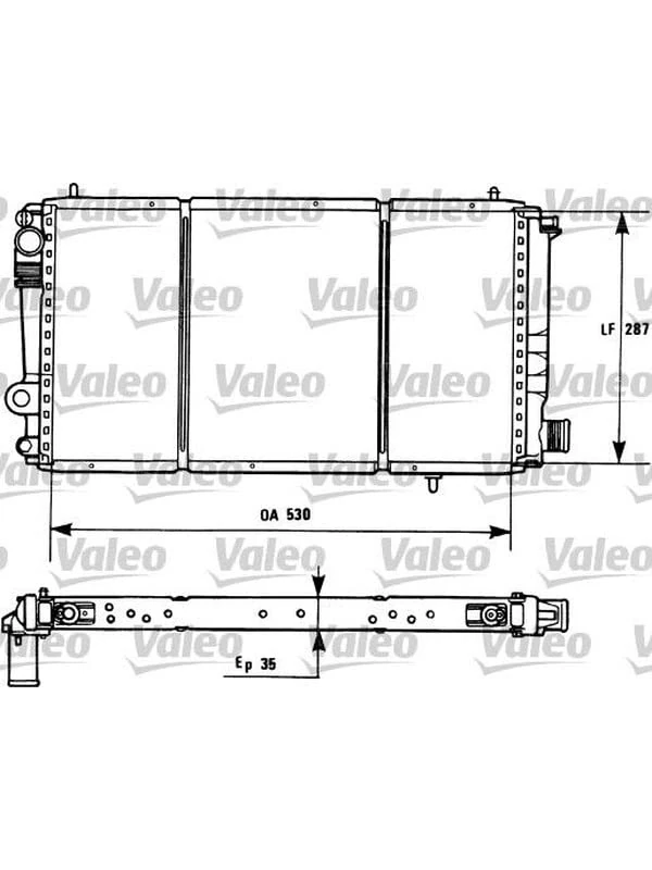 Valeo Service 731173 Radiator