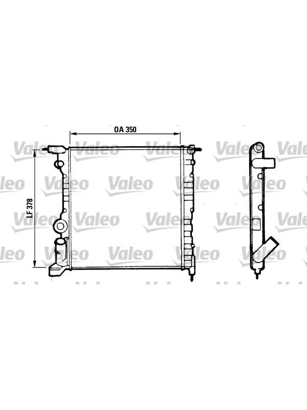 Valeo Service 816656 Radiator - Image 1