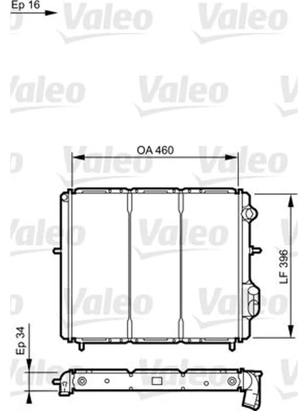 Valeo Service 730183 Radiator
