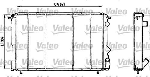 Valeo Service 730184 Radiator