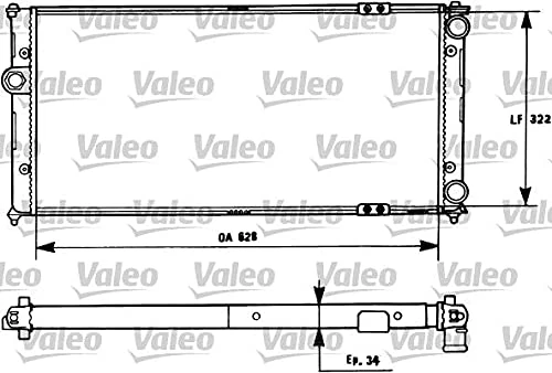 Valeo Service 731266 Radiator