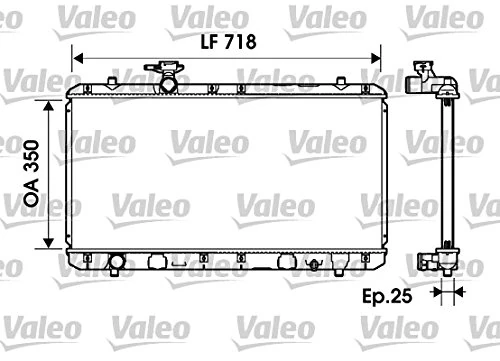 Valeo Service 734164 Radiator