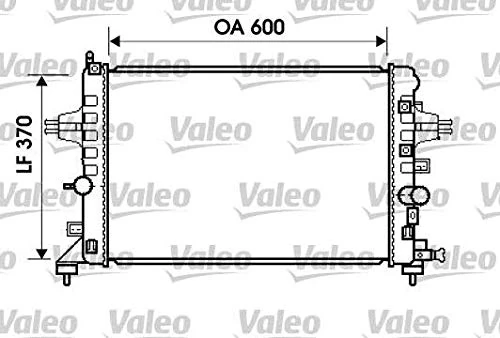 Valeo Radiator, Engine Cooling 734382