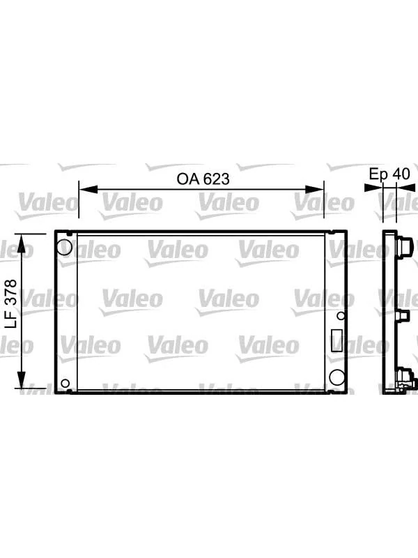 Valeo Service 735036 Radiator