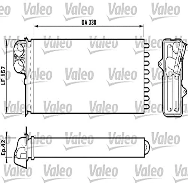 Valeo Service 812170 Heater Radiator