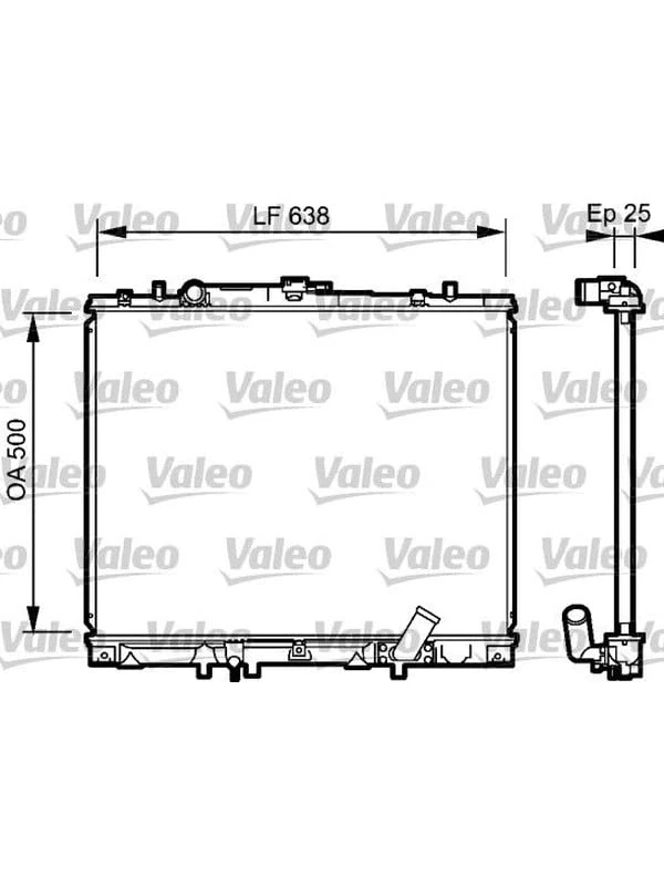 Valeo Service 734424 Radiator