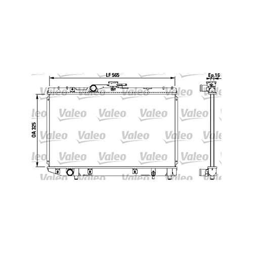 Valeo Service 732543 Radiator