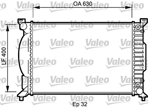 Valeo Service 735093 Radiator