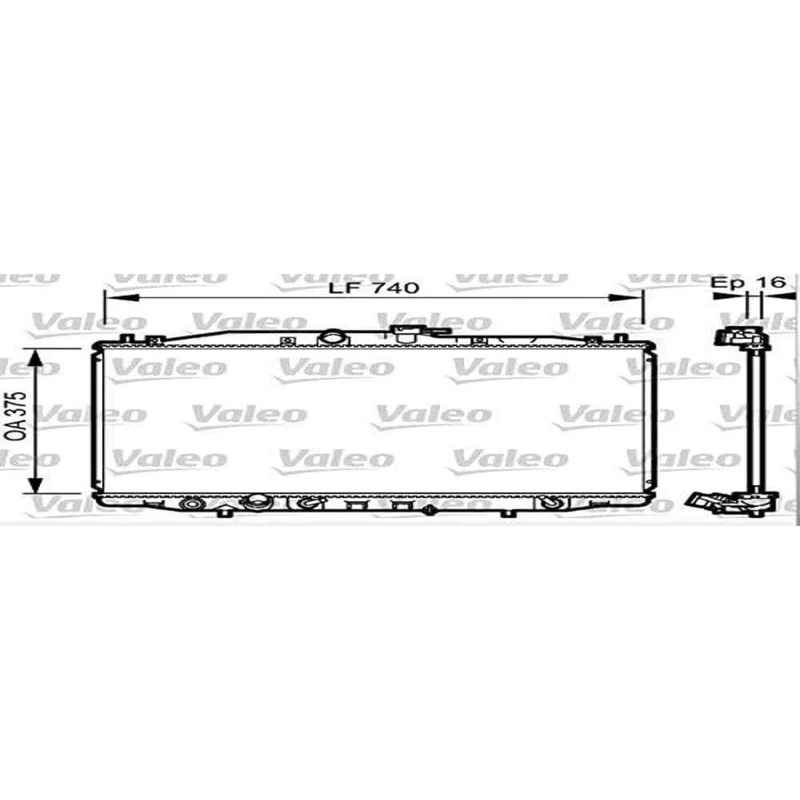 Valeo Service 735050 Radiator