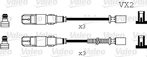 Valeo Service 346071 Ignition Leads Set
