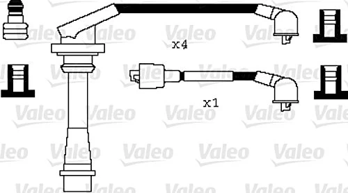 Valeo Service 346078 Ignition Leads Set