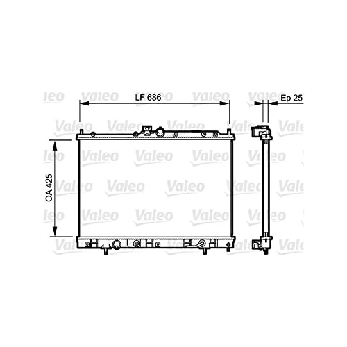 Valeo Service 735202 Radiator