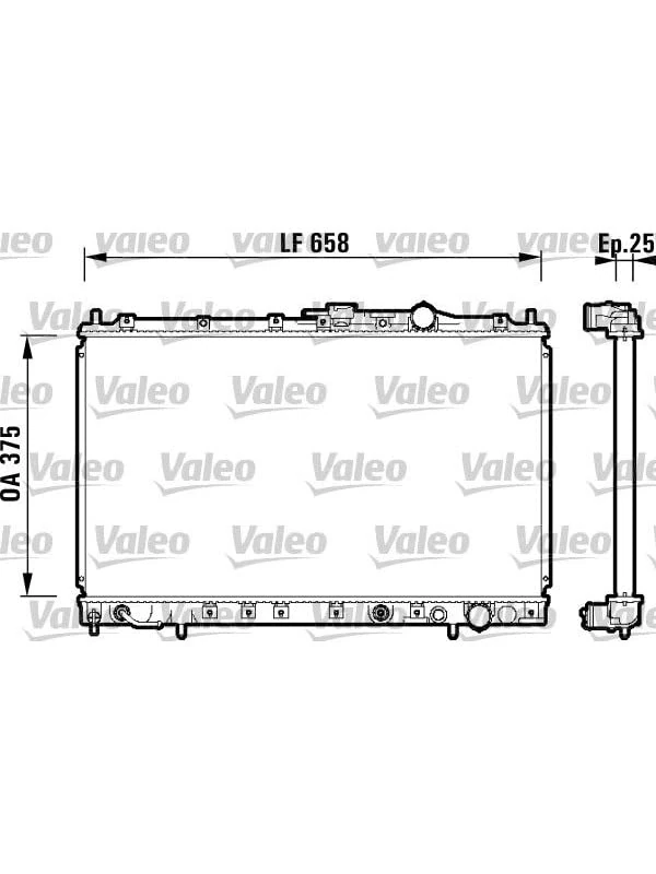 Valeo Service 734137 Radiator