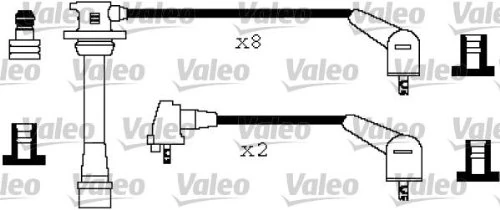 Valeo Service 346199 Ignition Leads Set