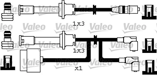Valeo Service 346249 Ignition Leads Set