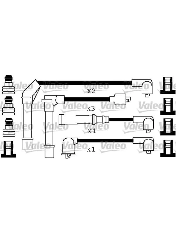 Valeo Service 346253 Ignition Leads Set