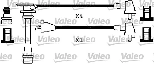 Valeo Service 346446 Ignition Leads Set