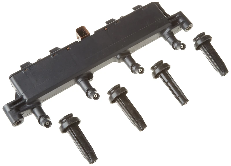 VALEO 245109 Ignition Coil Number of secondary outlets: 4 Number of Pins: 4 pins Type of connexion: SAE Primary resistor: 0,52 ohms Secondary resistor: 5290 ohms