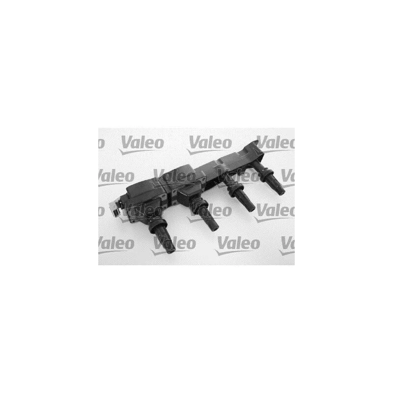 VALEO 245096 Ignition Coil Number of secondary outlets: 4 Number of Pins: 4 pins Type of connexion: SAE Primary resistor: 0,50 ohms Secondary resistor: 9750 ohms
