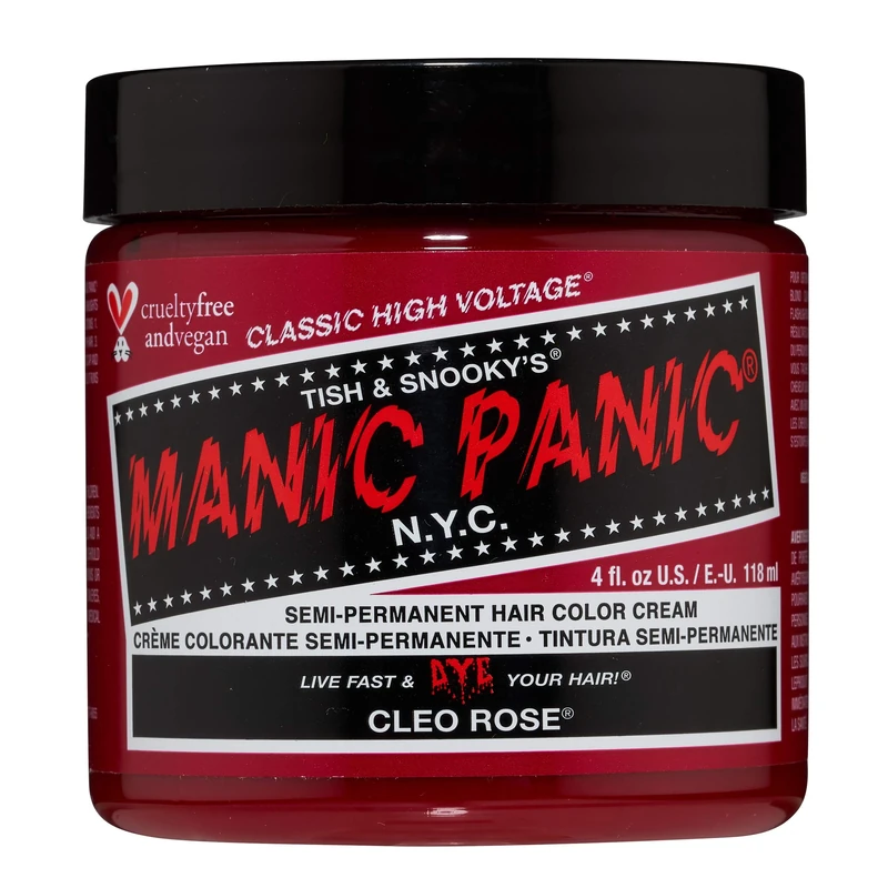 Manic Panic High Voltage® Classic Cream Formula Colour Hair Dye 118ml (Cleo Rose®)