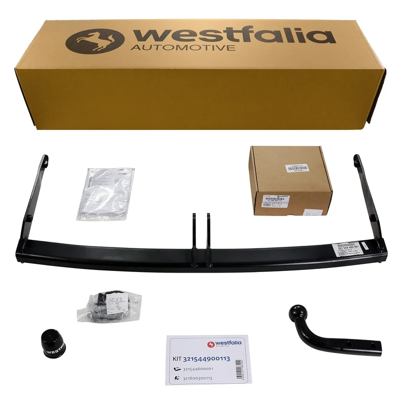 Fixed Swan Neck Towbar for VW Passat Saloon/Estate (B6) (03/2005-10/2010) - Includes 13pin Vehicle Specific Wiring Kit