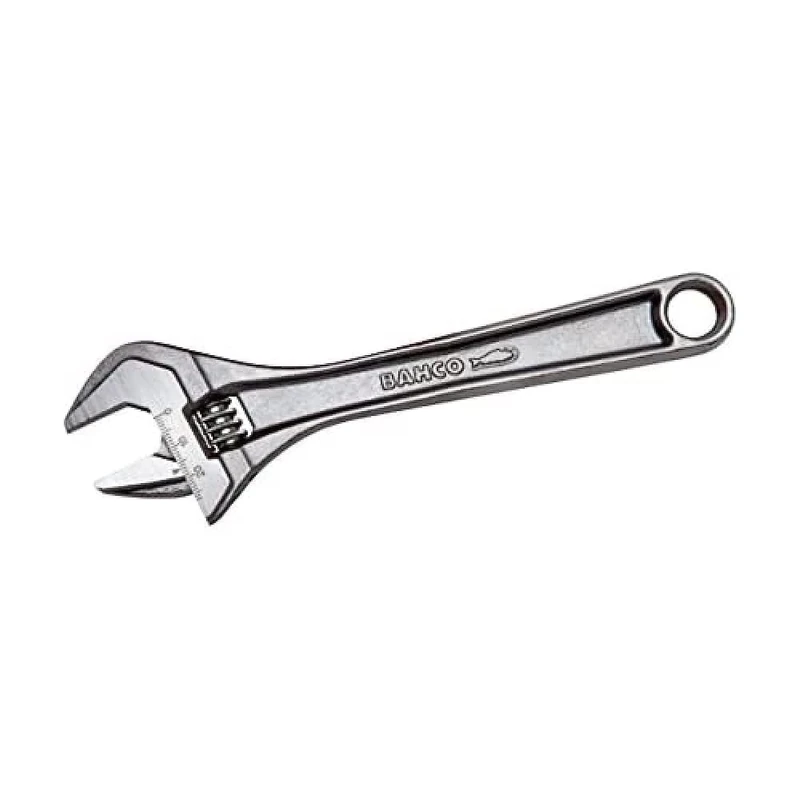 Bahco 8074 C IP Adjustable Wrench in Industrial Pack, Silver, 15-Inch, 44 mm