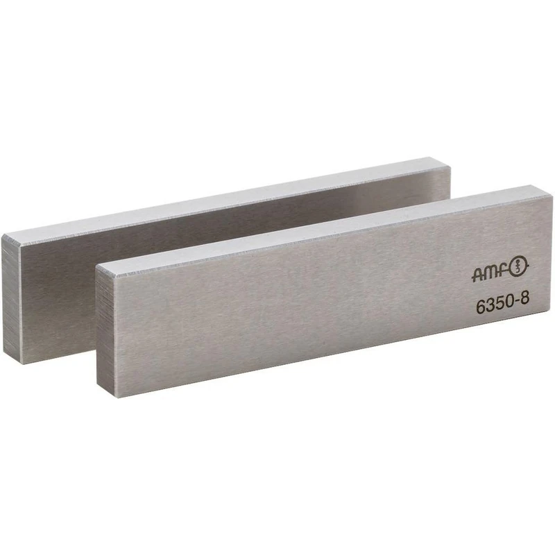 AMF 74344 Parallel Stops in Pairs, Silver, 80 x 24 x 160 mm - Image 1