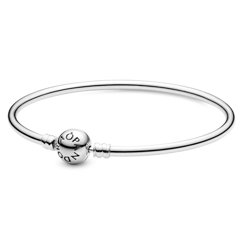 Pandora Icons Silver bangle bracelet, 17