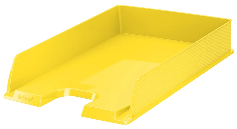 Esselte A4 Europost Letter Tray, VIVIDA Yellow, Pack of 10, VIVIDA Range, 623925