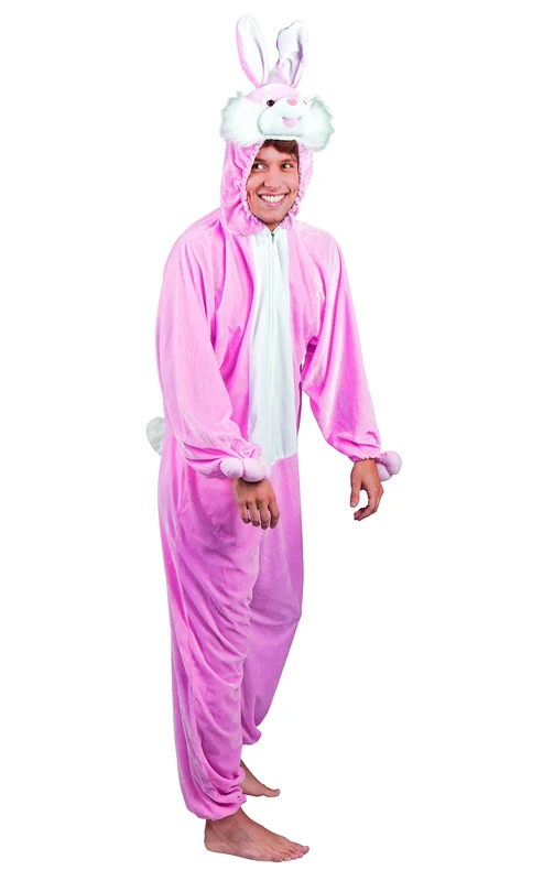 Boland 88015 Adult Costume Pink Bunny Rabbit 1.95cm