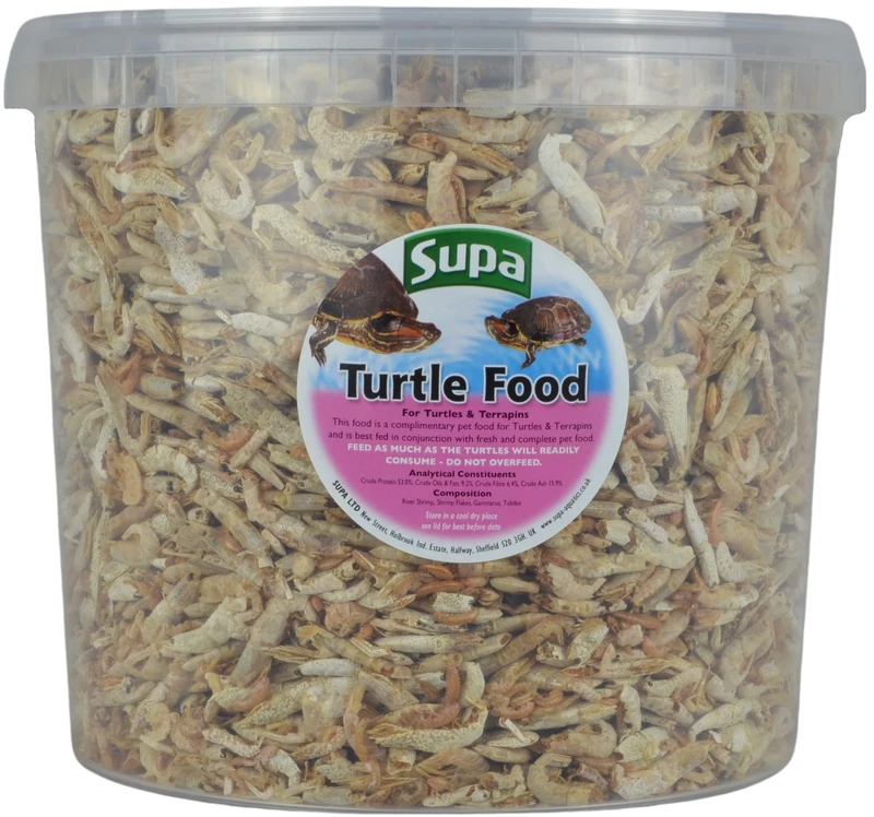 Supa Turtle & Terrapins Food Superior Mix 5 Litre Bucket, Made Using Premium Quality Natural Ingredients