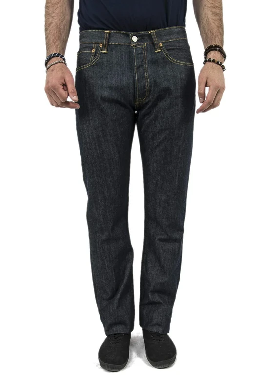 Levi's® Men's Jeans 501® Original Straight Fit Marlon Colour: Marlon, Size: W36/L32, Blue (On The Floor 1456), 36 W/32 L