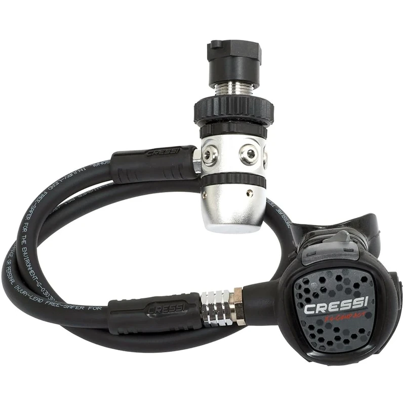 Cressi AC2 Compact Din 300 Diving Regulator - Black