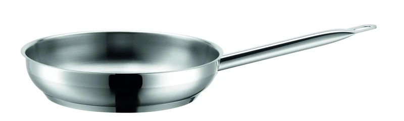 Domestic Professional 811041 Professional Frying Pan 24 cm 18/10 Stainless Steel 0.7 mm Induction