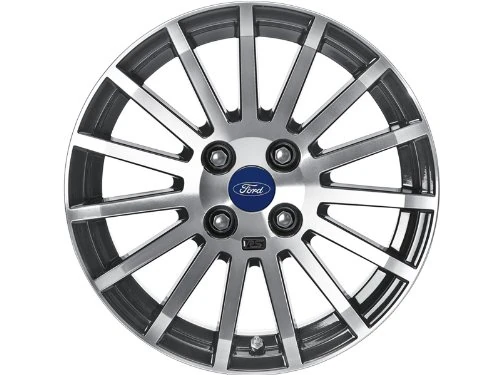 Ford 1737433 Rear 15-Spoke Alloy Wheel, 16-inch, Black