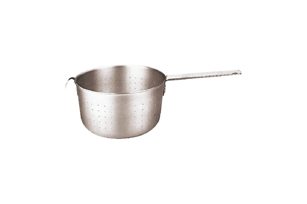 Paderno 16924-28 Colander with a Handle and a Hook, 28 cm, Aluminium