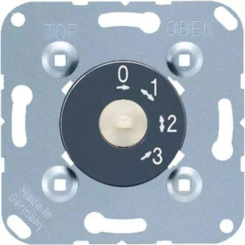 Jung Rotary Switch 3-Step Switch 1101-4