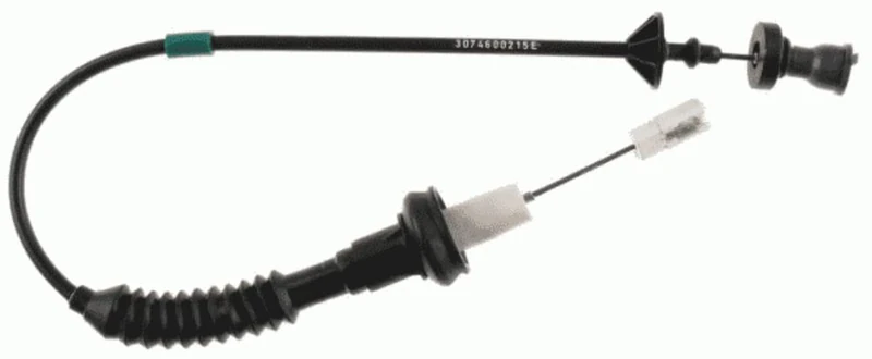 SACHS 3074 600 215 Cable Pull Clutch Control compatible with Peugeot 206 Hatchback (2A/C) 1998-2012 and Other Vehicles