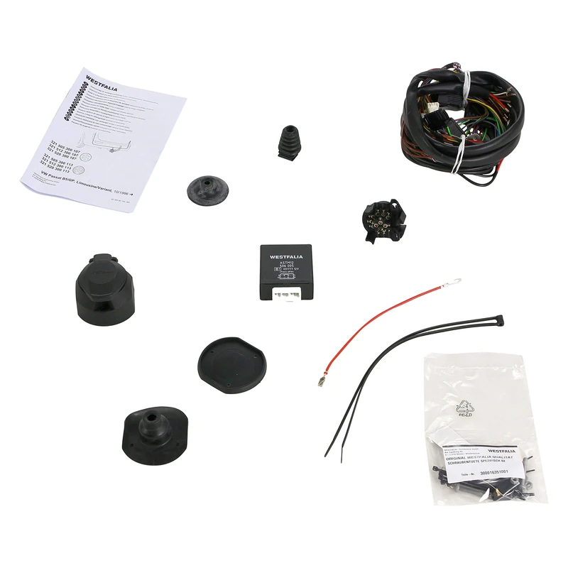 Westfalia Wiring Kit 13-Pin and Vehicle-Specific for VW Passat Variant (Year of Manufacture 11/2000-09/2005) - Image 1