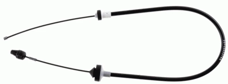 SACHS 3074 003 378 Cable Pull Clutch Control compatible with Renault 19 MK II (B/C53_) 1991-2001 and Other Vehicles