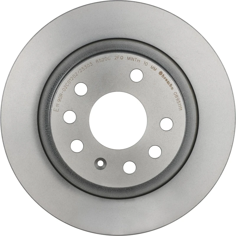 Brembo 08.9511.11 Rear Brake Disc - Set of 2