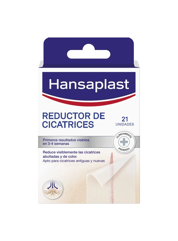 Elastoplast Hansaplast MED Scar Reduction Patches - 21 Count - Image 1
